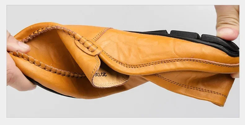 Men Genuine Leather Casual Loafers