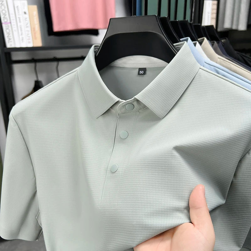 Men Premium Jacquard Polo T-Shirt