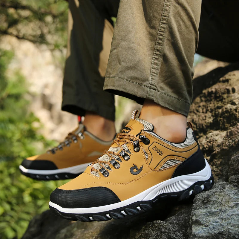 Prestige Leather Walk Sneakers