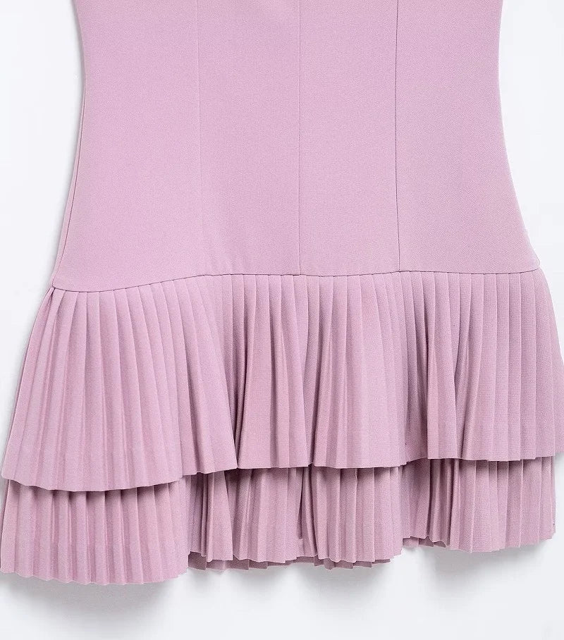 فستان حفلات نسائي مكشوف الظهر