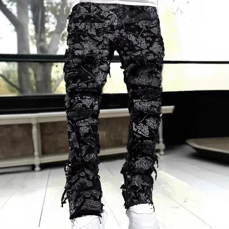 Men's Straight Leg Stretch Jeans