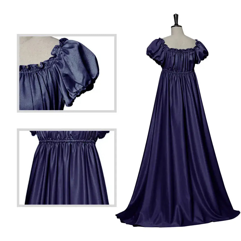 Medieval Renaissance Dress – Vintage Costume Gown for Women