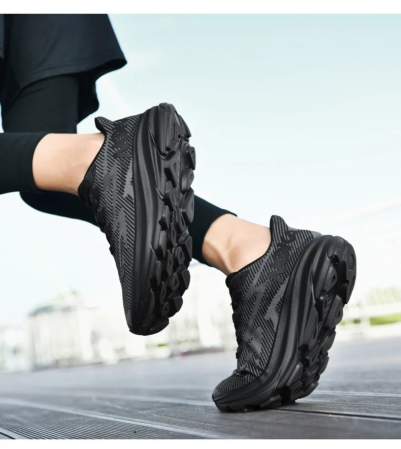 حذاء رياضي رجالي للجري مزود بوسادة هوائية