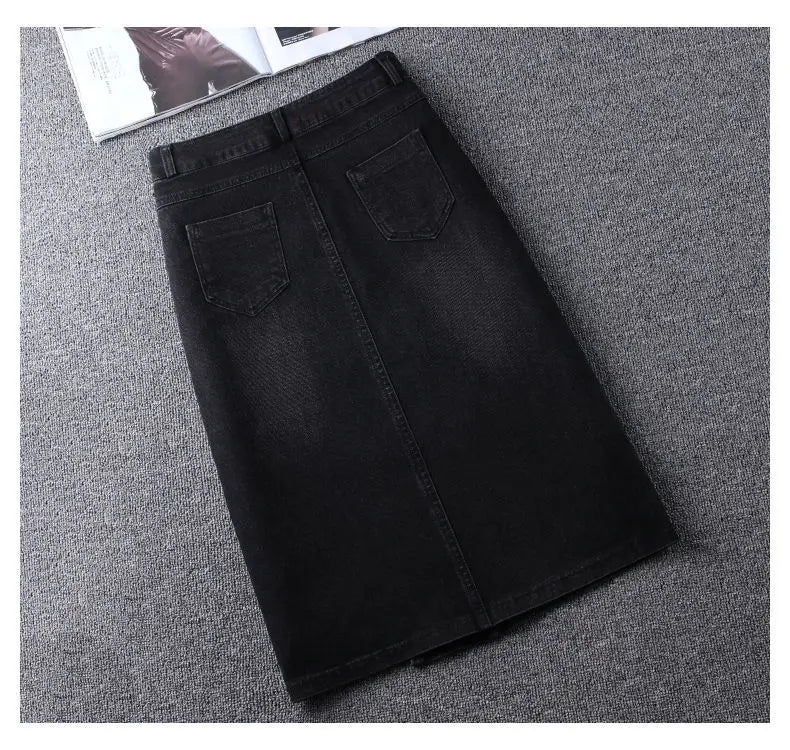 WrapFit™ – Slim A-Line Wrap Skirt (High Waist, Spring/Summer Casual)