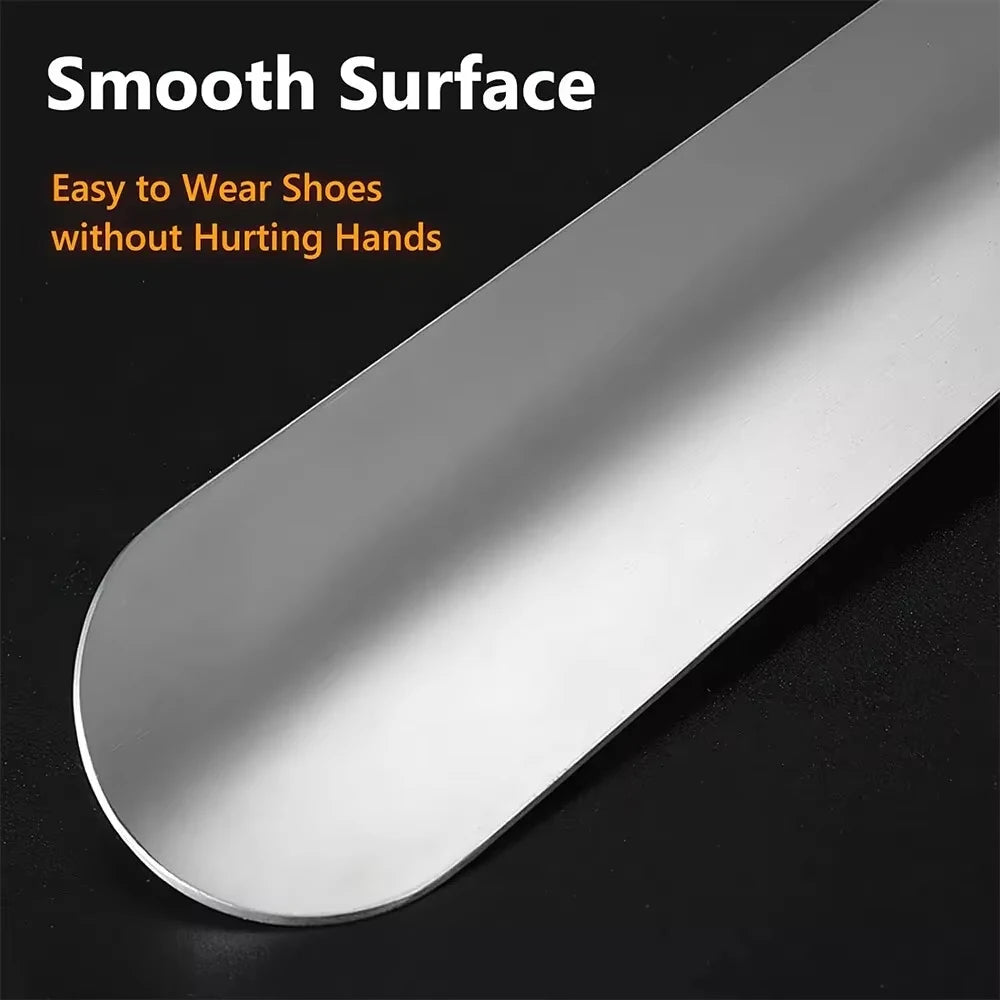 Women Stainless Steel Long Shoehorn