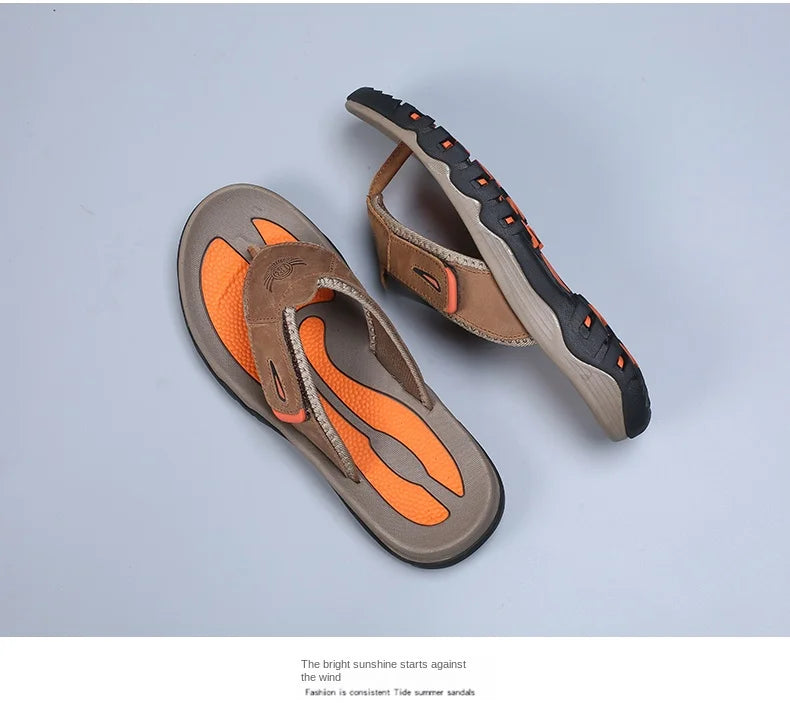 Heritage Leather Beach Sandals