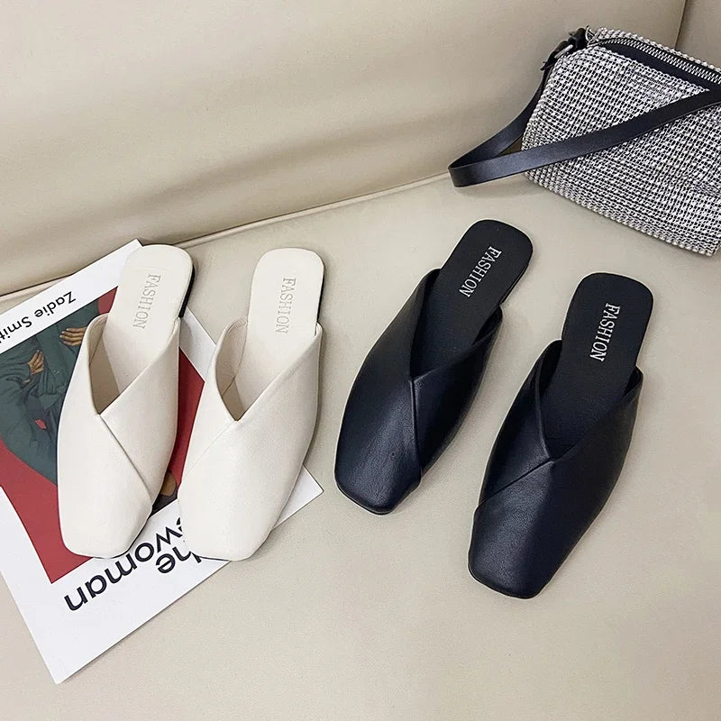 Women Mules Non Slip Casual Slippers