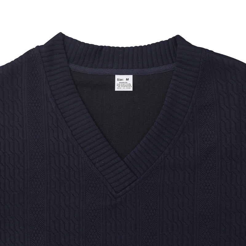 Men Jacquard Shorts Set