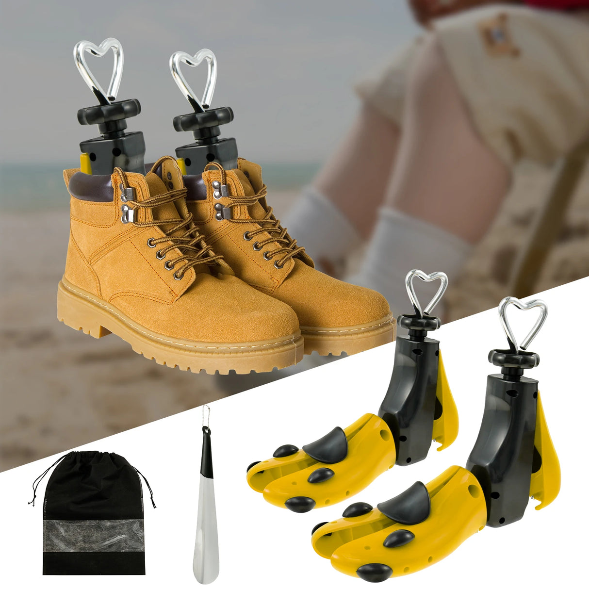 نقالة أحذية عالمية للنساء