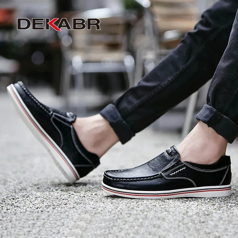 Men Luxury Fashion Slip On Loafers