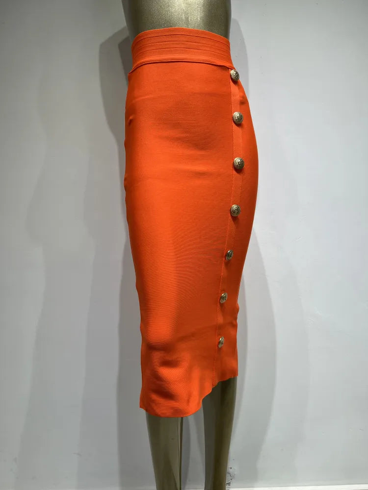 Women Bandage Pencil Skirt