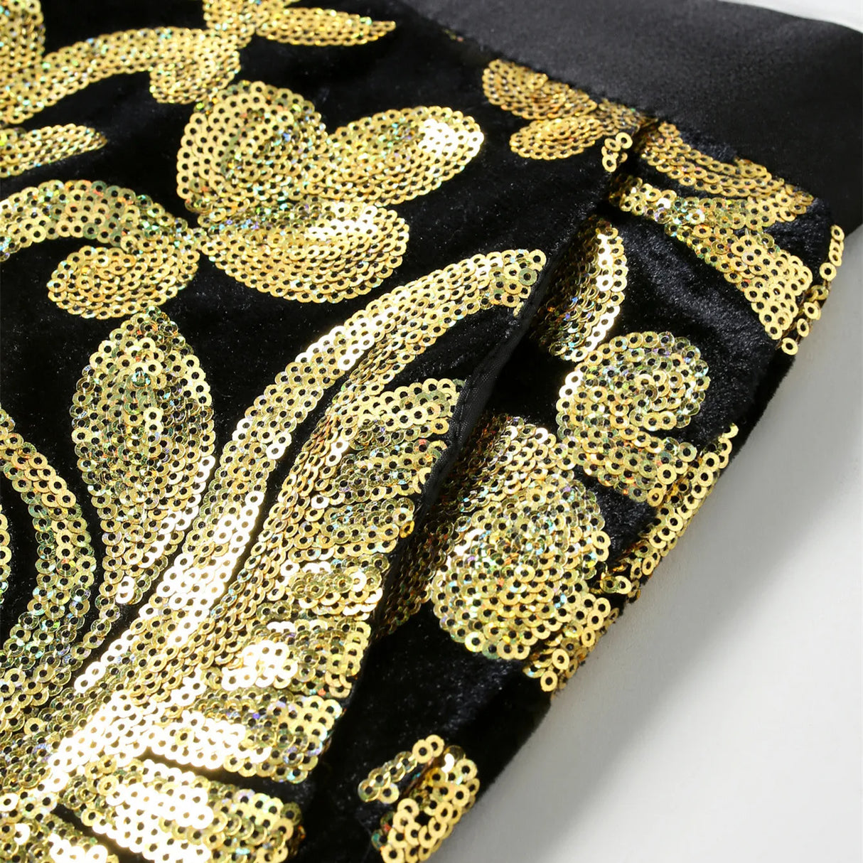 Men Luxury Sequin Party Suit Set