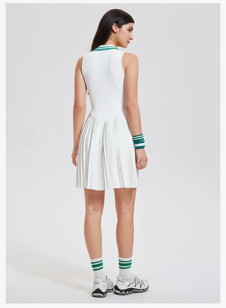 فستان بولو تنس جولف نسائي