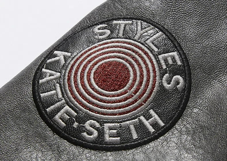 بدلة دراجة نارية للرجال مقاس كبير من البولي يوريثان - سترة من الصوف