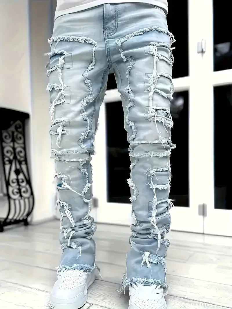 Men's Y2K Stretch Street Jeans