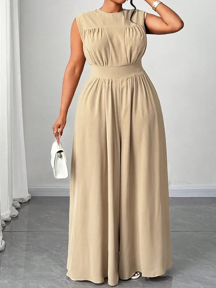 رومبير مطبوع عليه زهور للنساء بمقاسات كبيرة