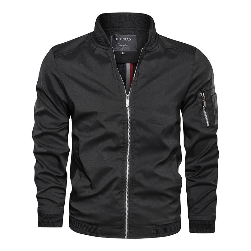 Men's Plus Size Bomber Jacket – 7XL Y2K Style
