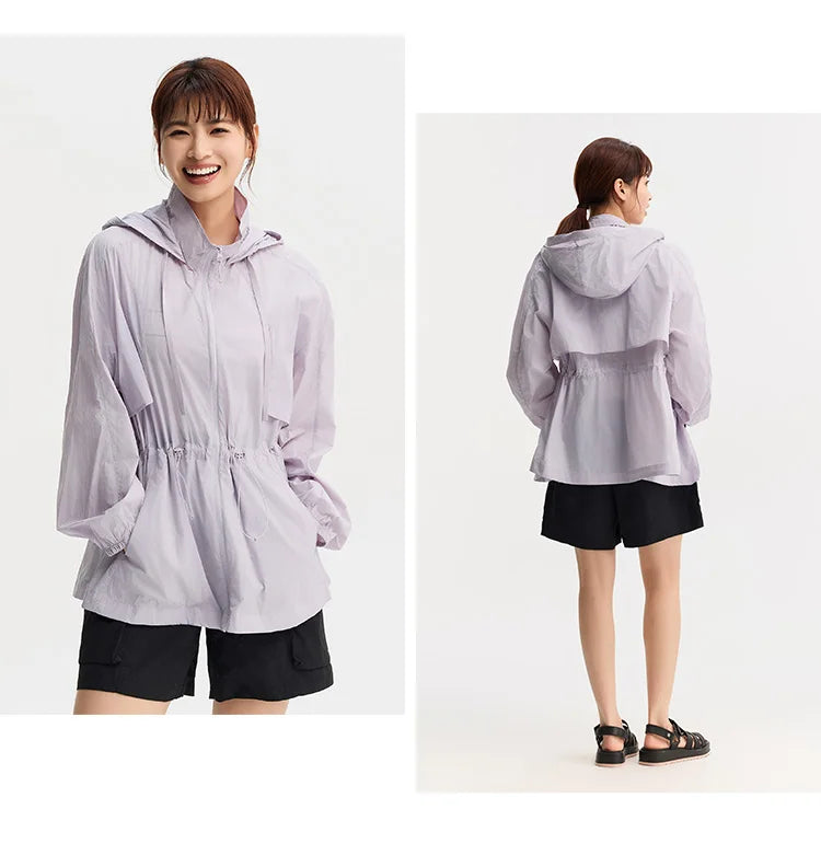 Women's Sun Protection Waterproof Summer Jacket