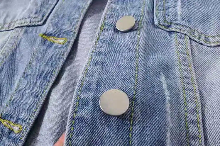 Women’s Vintage Sleeveless Denim Vest