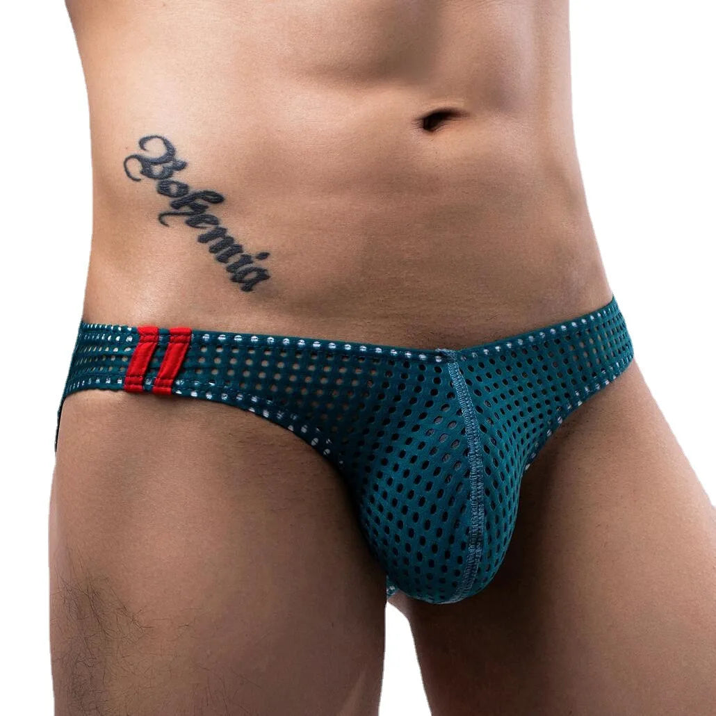 Men's Sexy Mesh Briefs – U Convex Low Rise