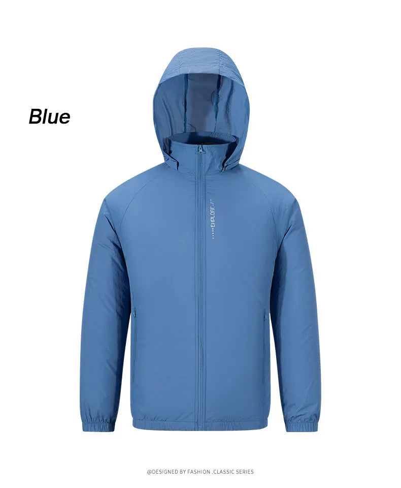 Men Cooling Fan USB Cotton Jacket