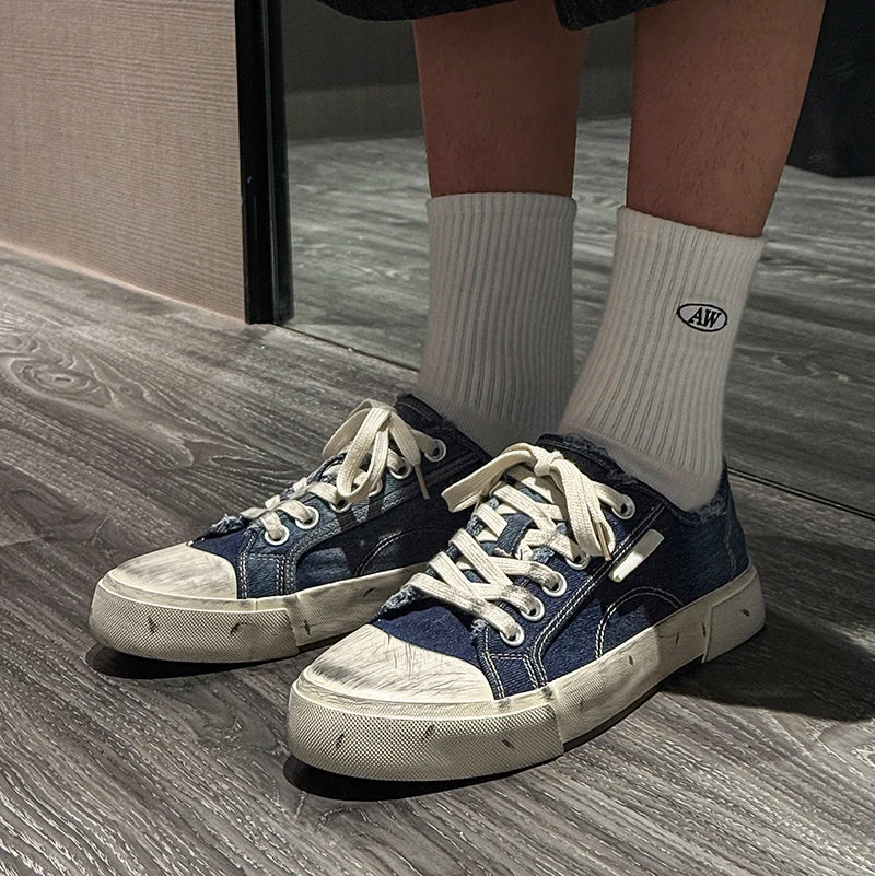 Men’s Luxury Casual Canvas Fisherman Shoes