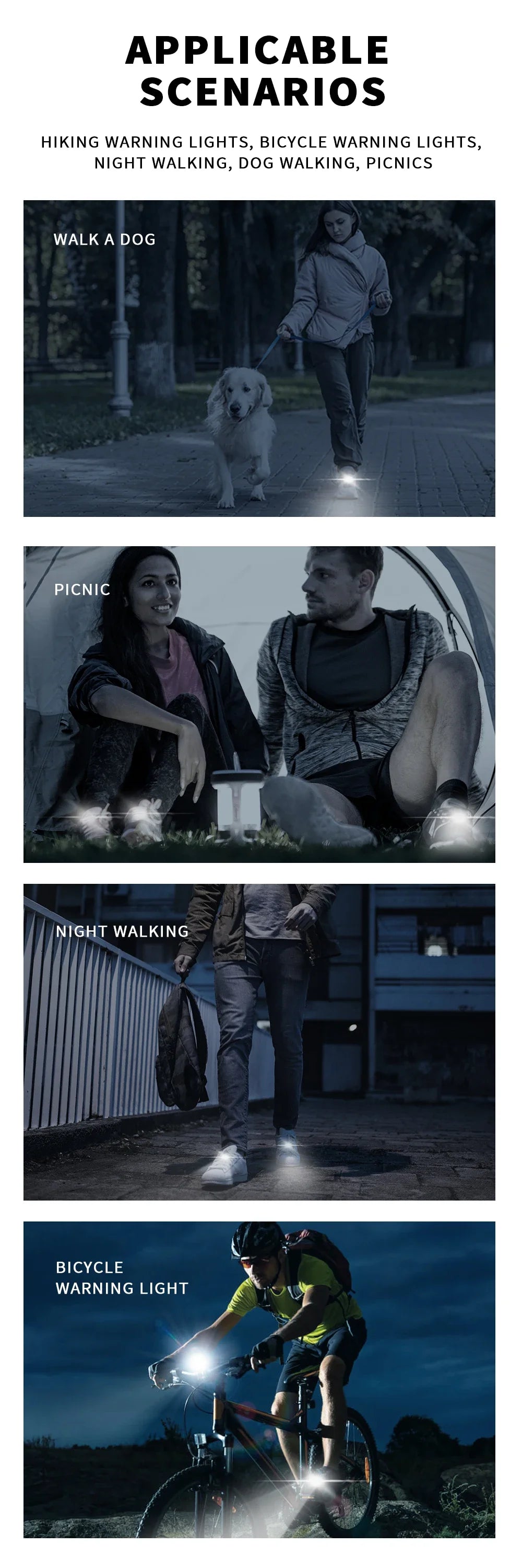 Women LED Shoe Light Charms Rainbow