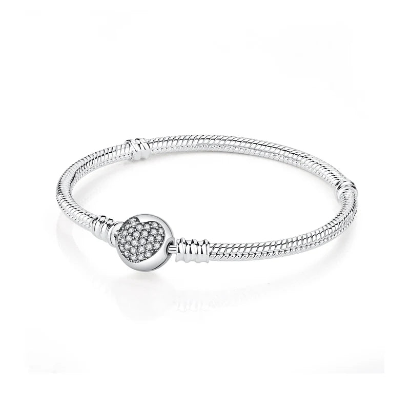 925 Sterling Silver Charm Bracelet