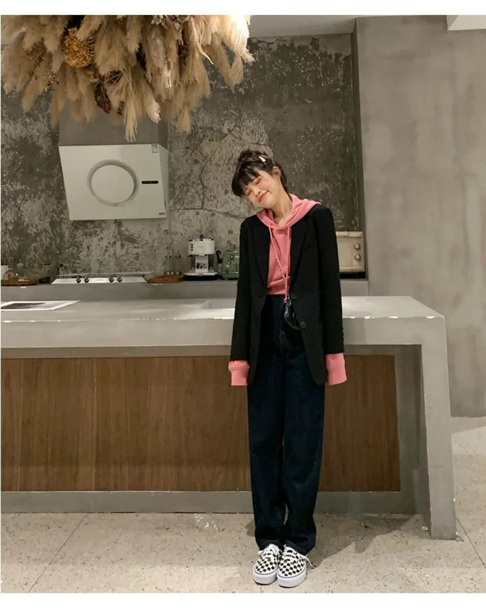 PowerSet™ – Slim Blazer Suit Set (Office-Classy, Tailored for Comfort & Impact)