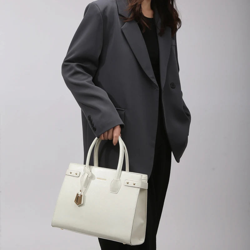 Soft Leather Tote Bag