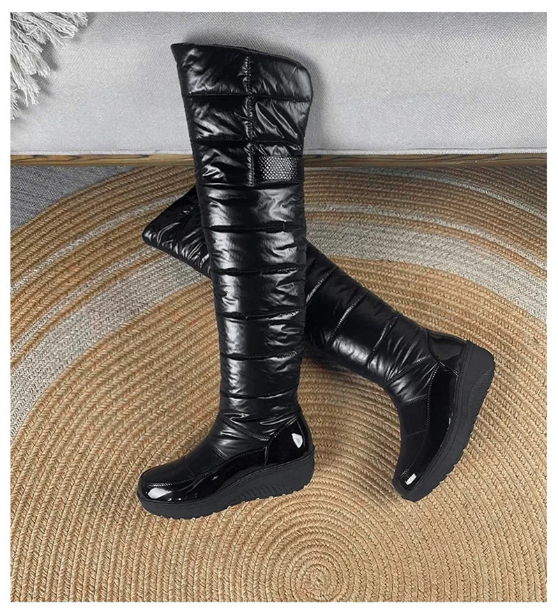 Women Wedge Boots – 2025 Winter