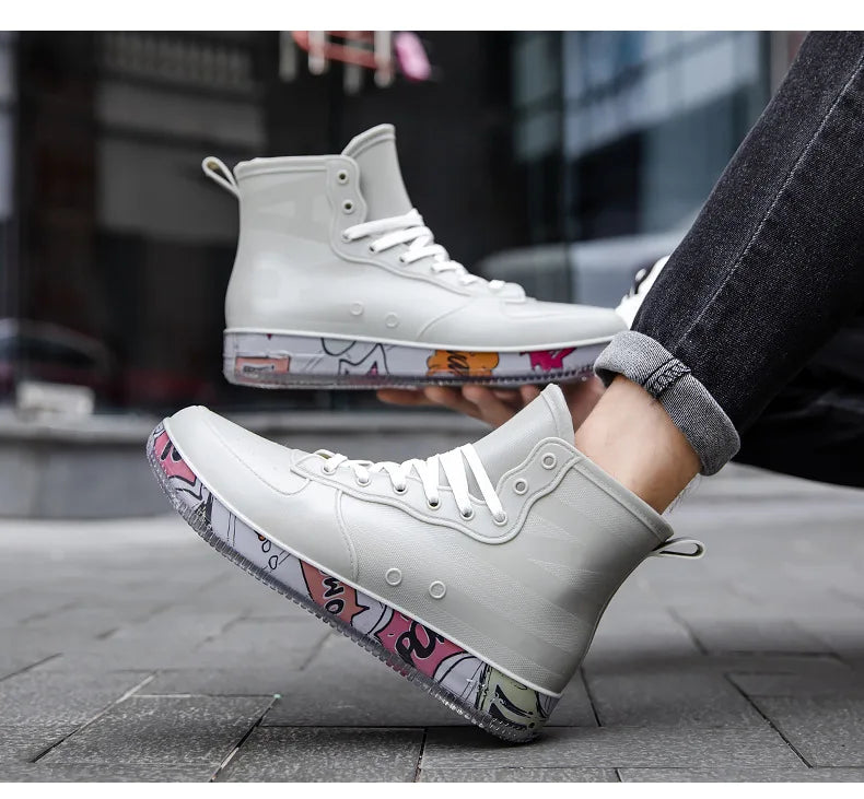 أحذية عمل خارجية مقاومة للماء للجنسين