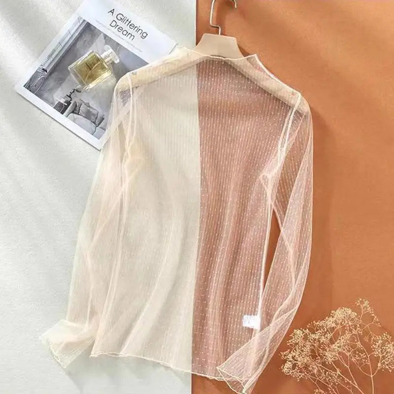 Women's Mesh Crop Top