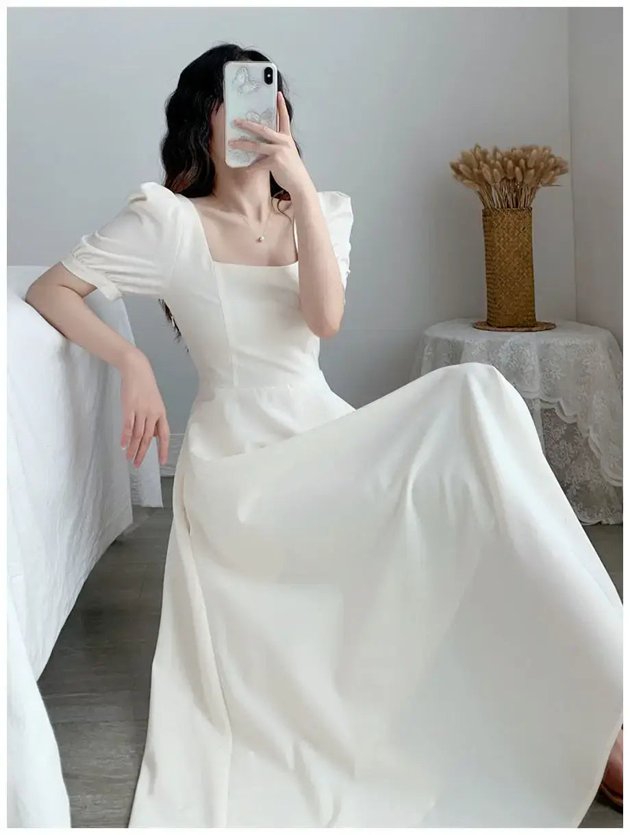 Women’s White Spring Dress