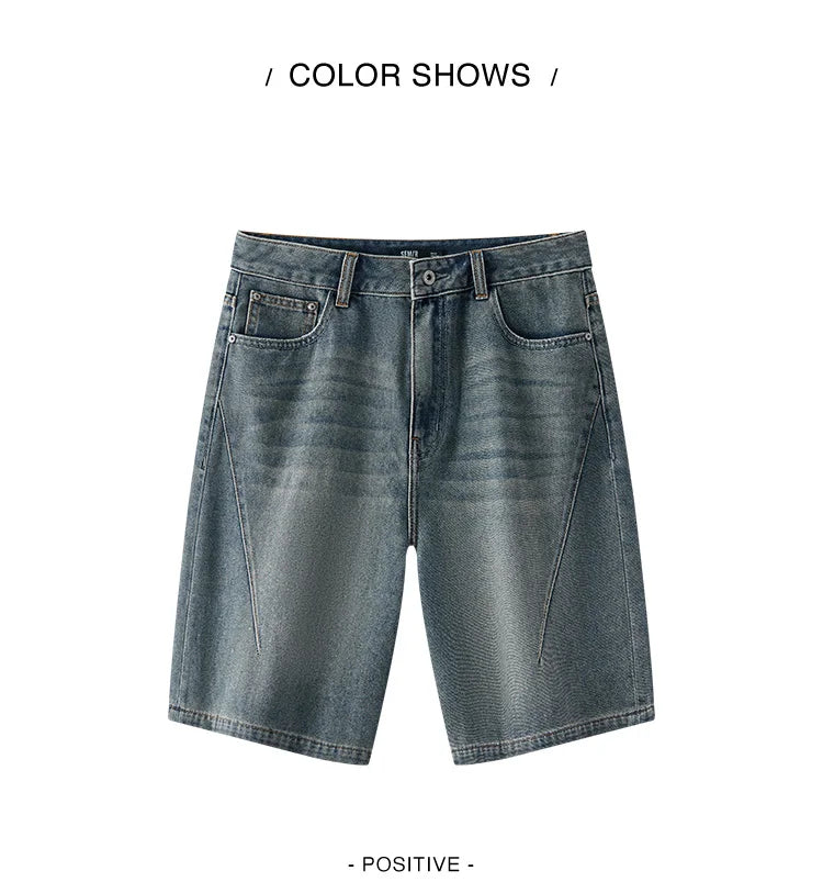 CoolTide™ – Loose Cooling Shorts (Vintage Slim 2025 Denim Design)