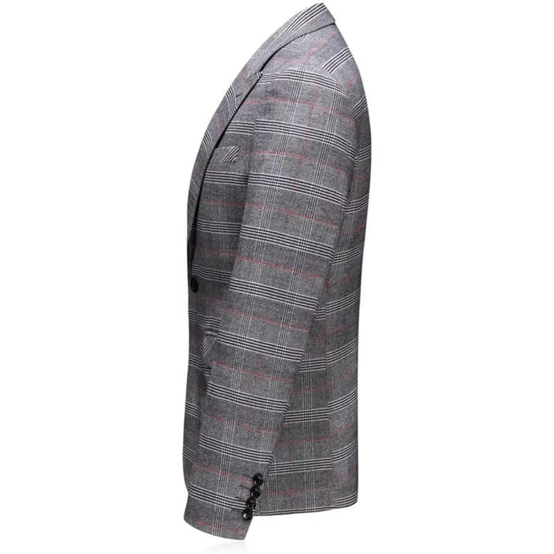 بدلة رجالية بمقاسات كبيرة بقصة ضيقة - بدلة سهرة من 3 قطع