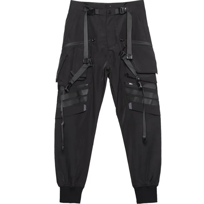 Men Techwear Tactical Cargo Pants