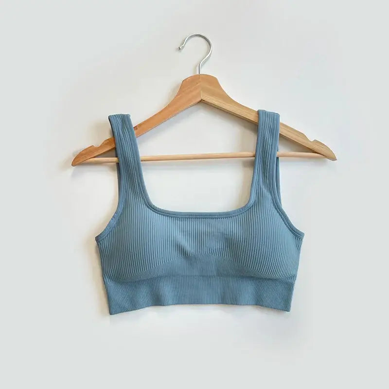 حمالة صدر يوغا مبطنة بدون درزات للنساء