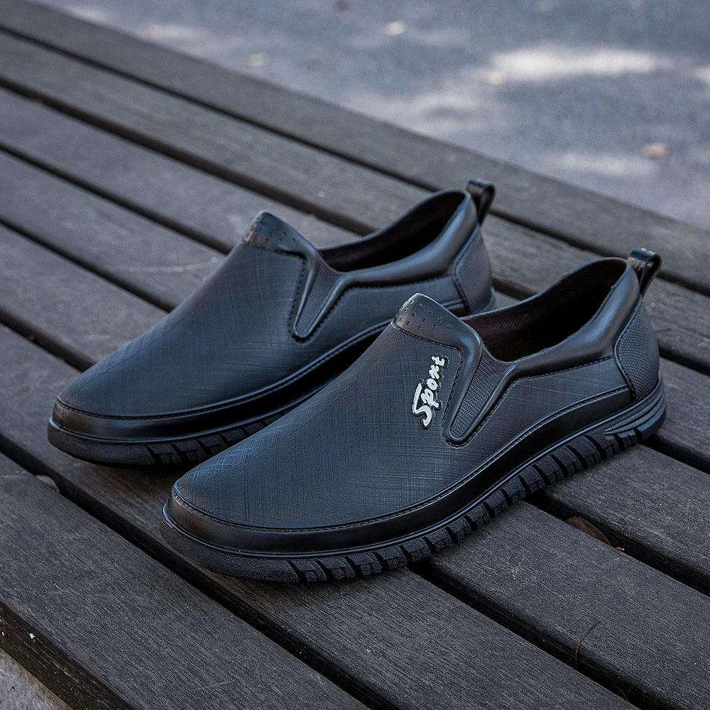 أحذية مطر رجالية منخفضة القطع