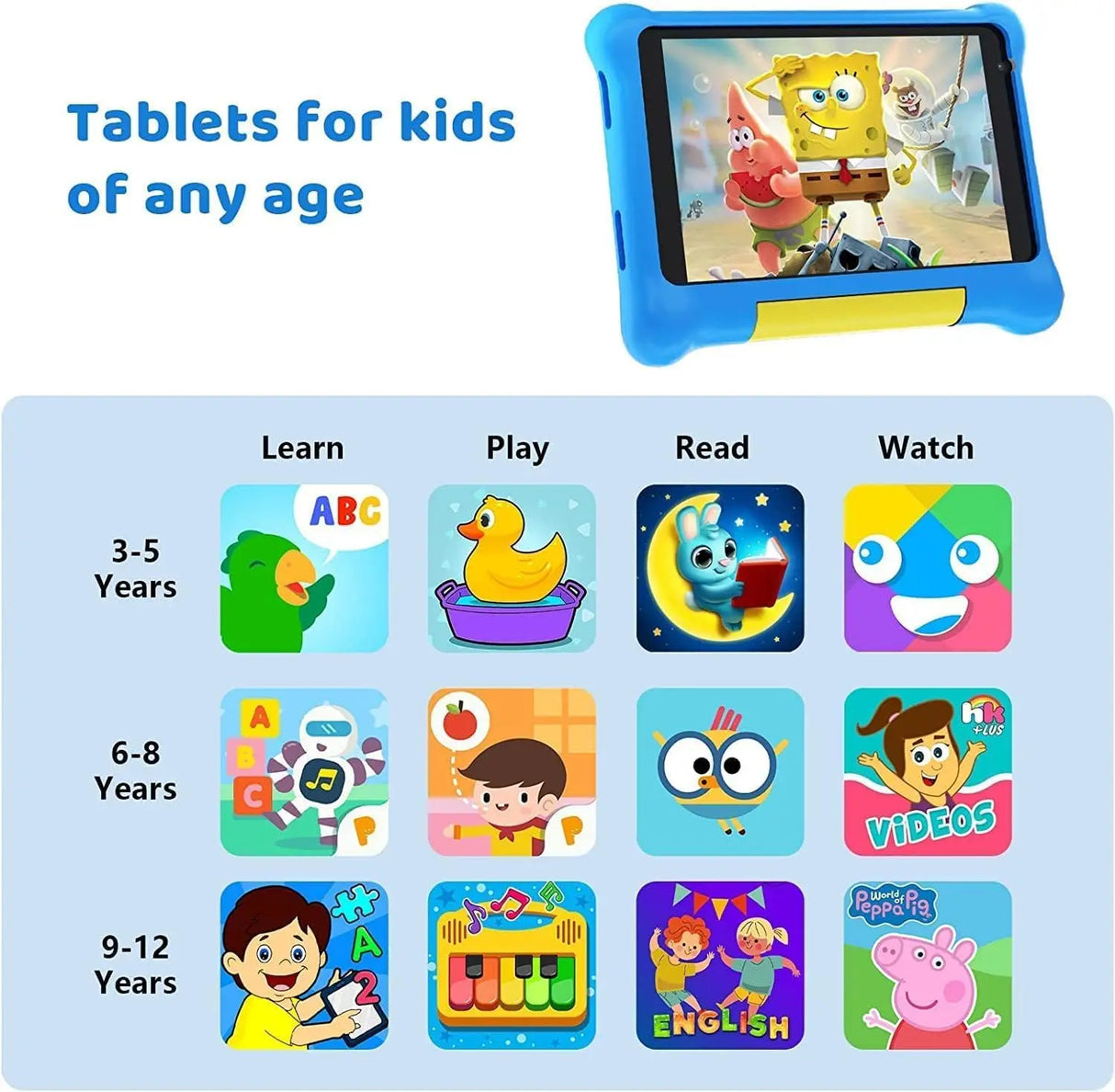 Kids 7-Inch Android Learning Tablet