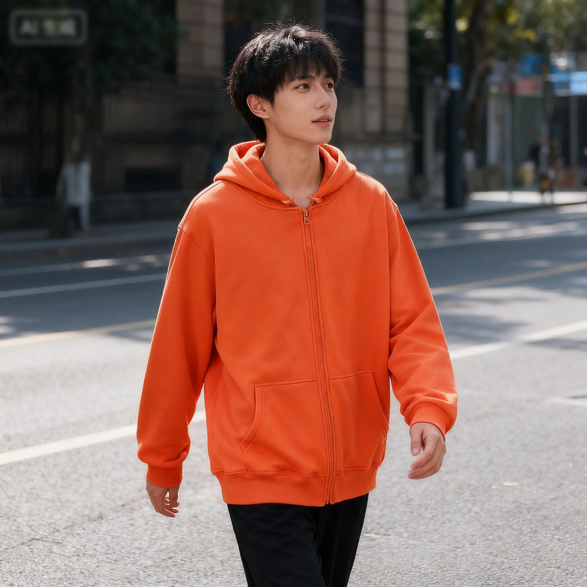 Men's High Street Zip Hoodie