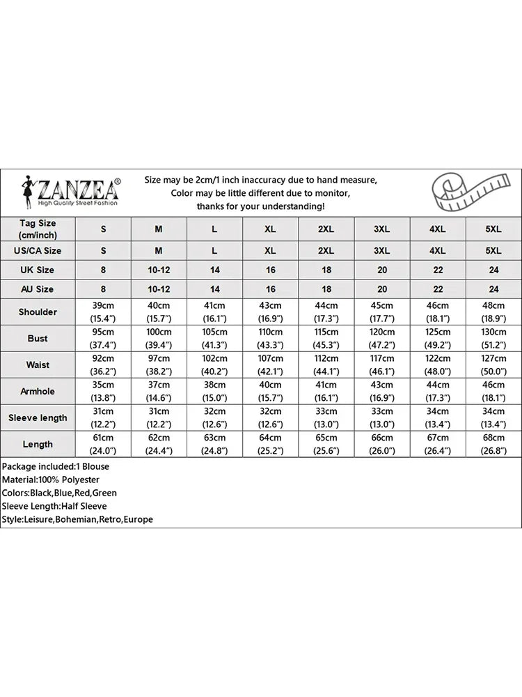 بلوزة تونيك كبيرة الحجم منقوش عليها نقاط بولكا للنساء