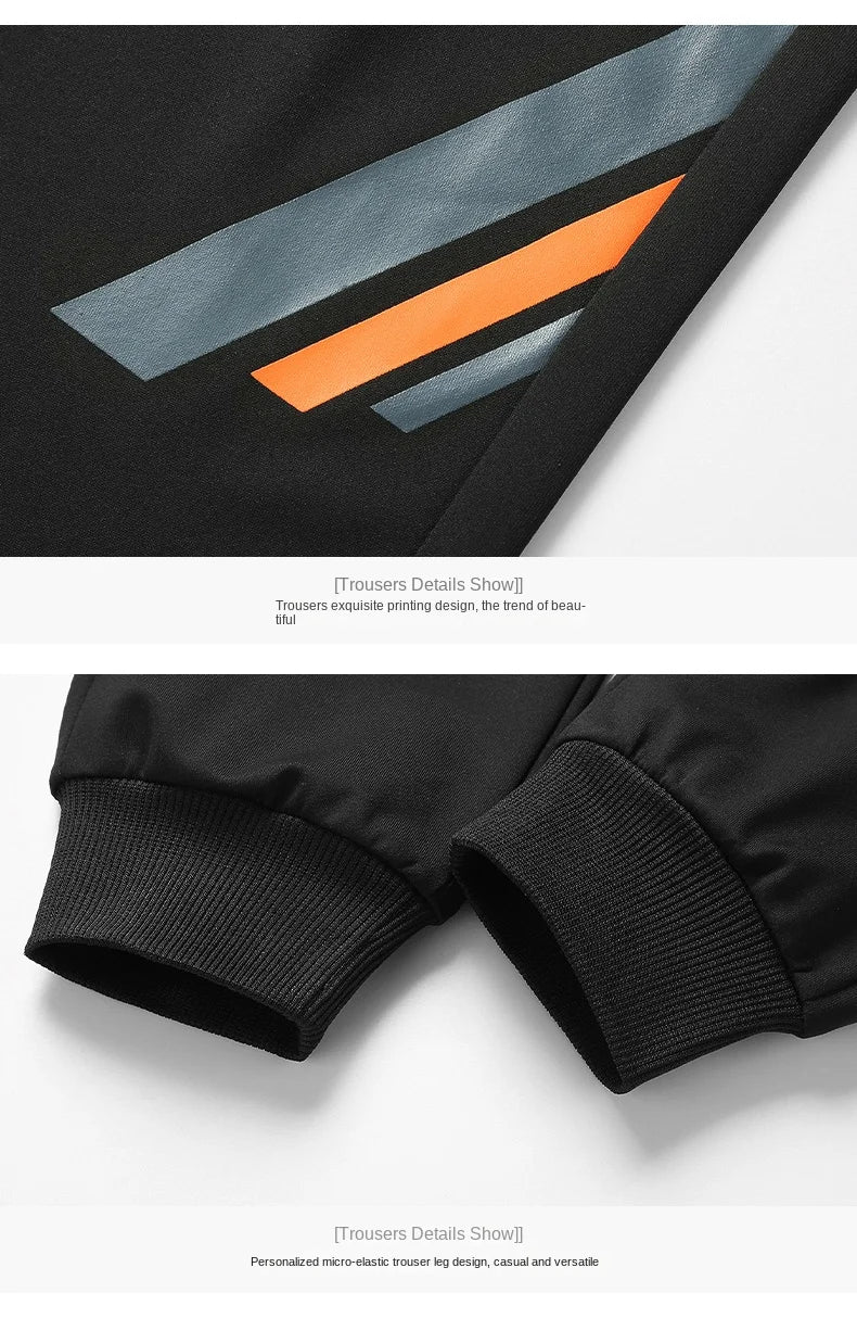 Men's Athletic Tracksuit Set