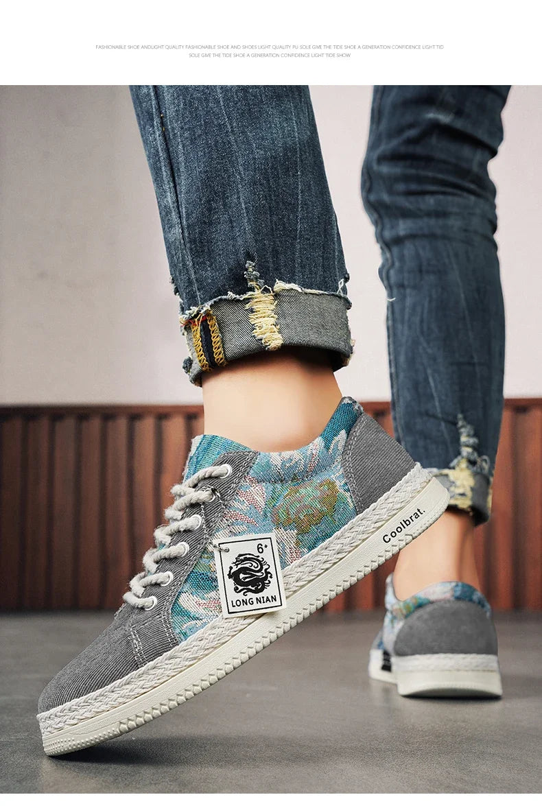 SpringWalk™ Men’s Casual Canvas Shoes