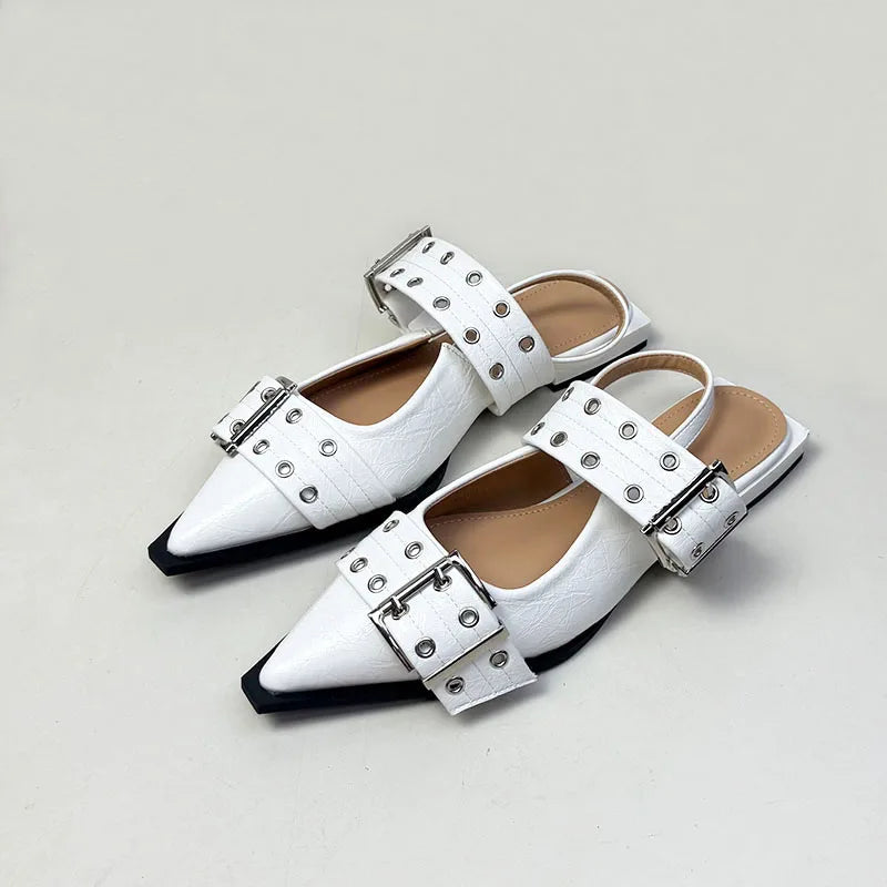 Women’s Designer Pointed Toe Slingback Flats