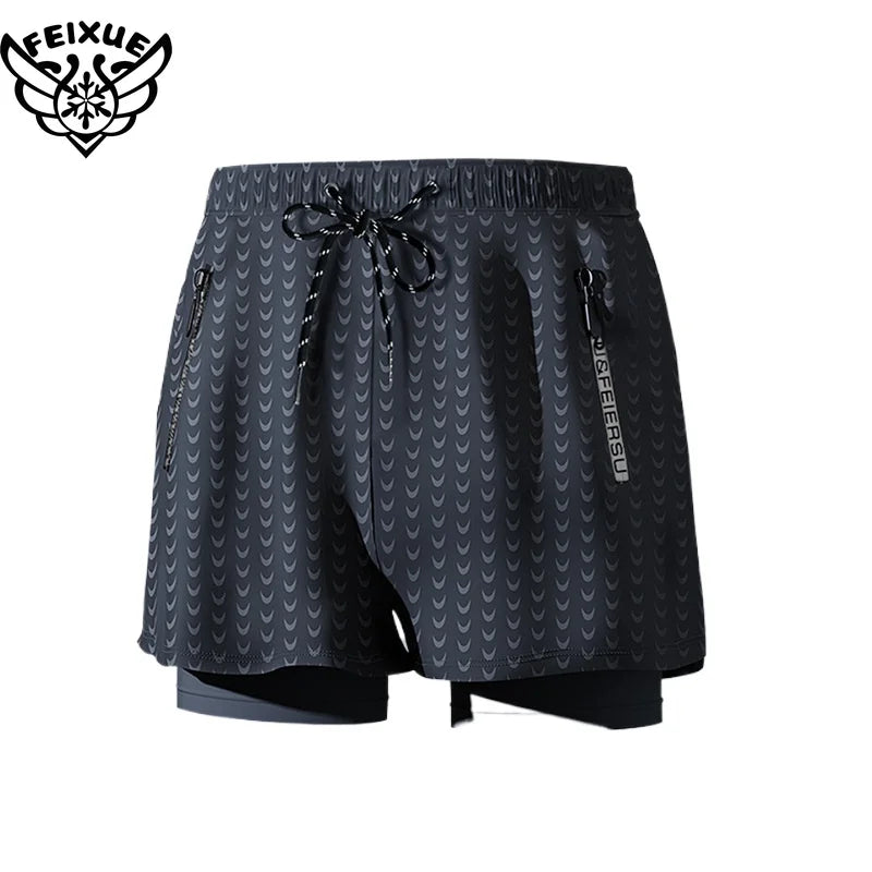 شورت سباحة رجالي للشاطئ بمقاسات كبيرة