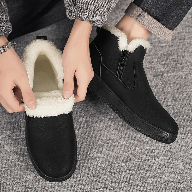 أحذية المطر الخارجية ذات النعل السميك للنساء