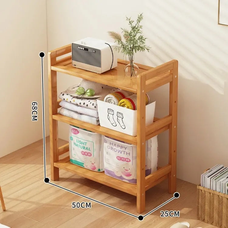 Multi-Layer Floor Standing Kitchen Shelf