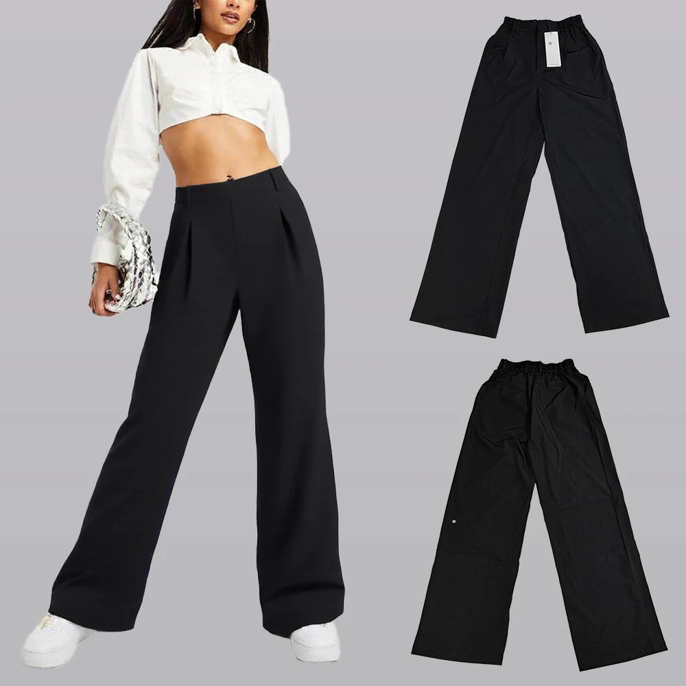 Women Korean Wide Casual Pants