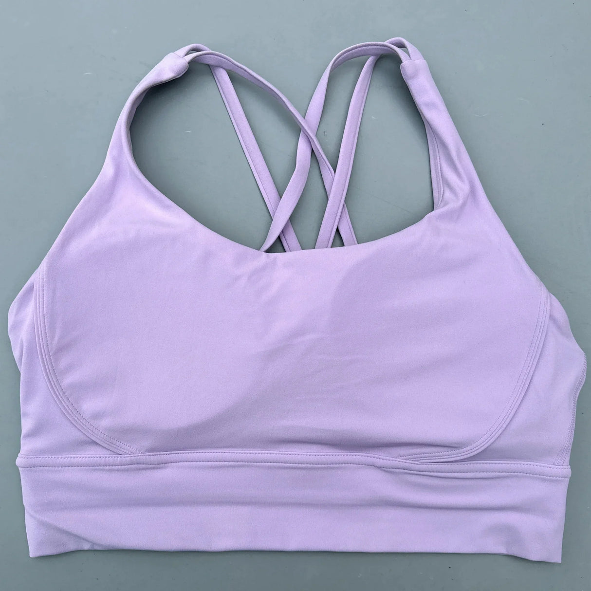 Women Cross Strap Sports Bra with Pads